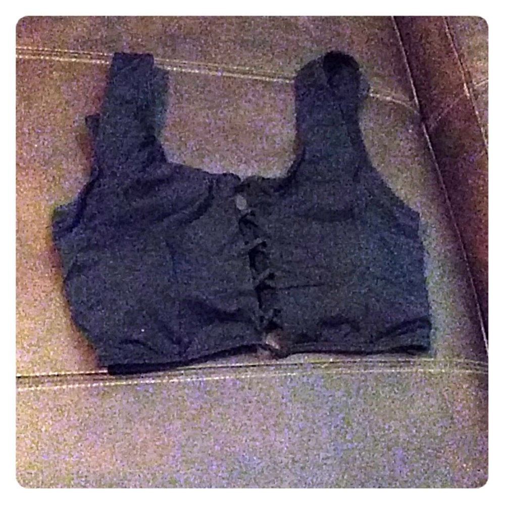 Black under bra
